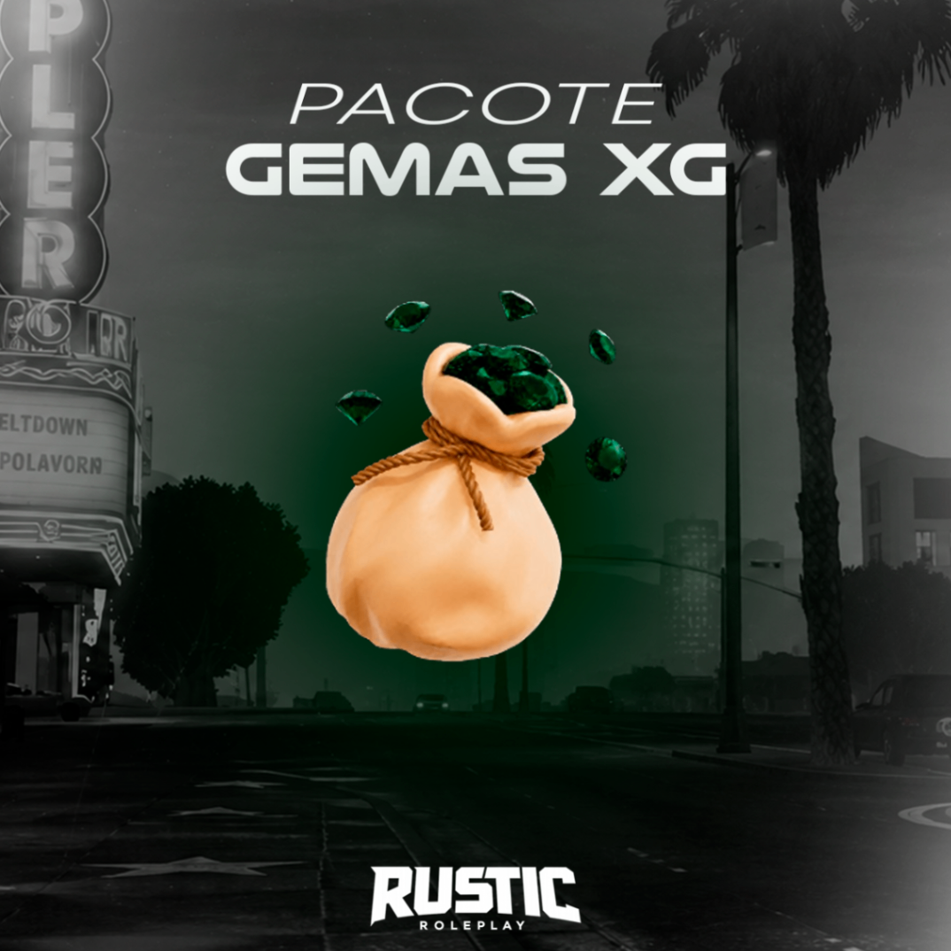 Pacote de Gemas Tamanho XG